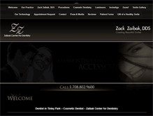 Tablet Screenshot of drzaibak.com
